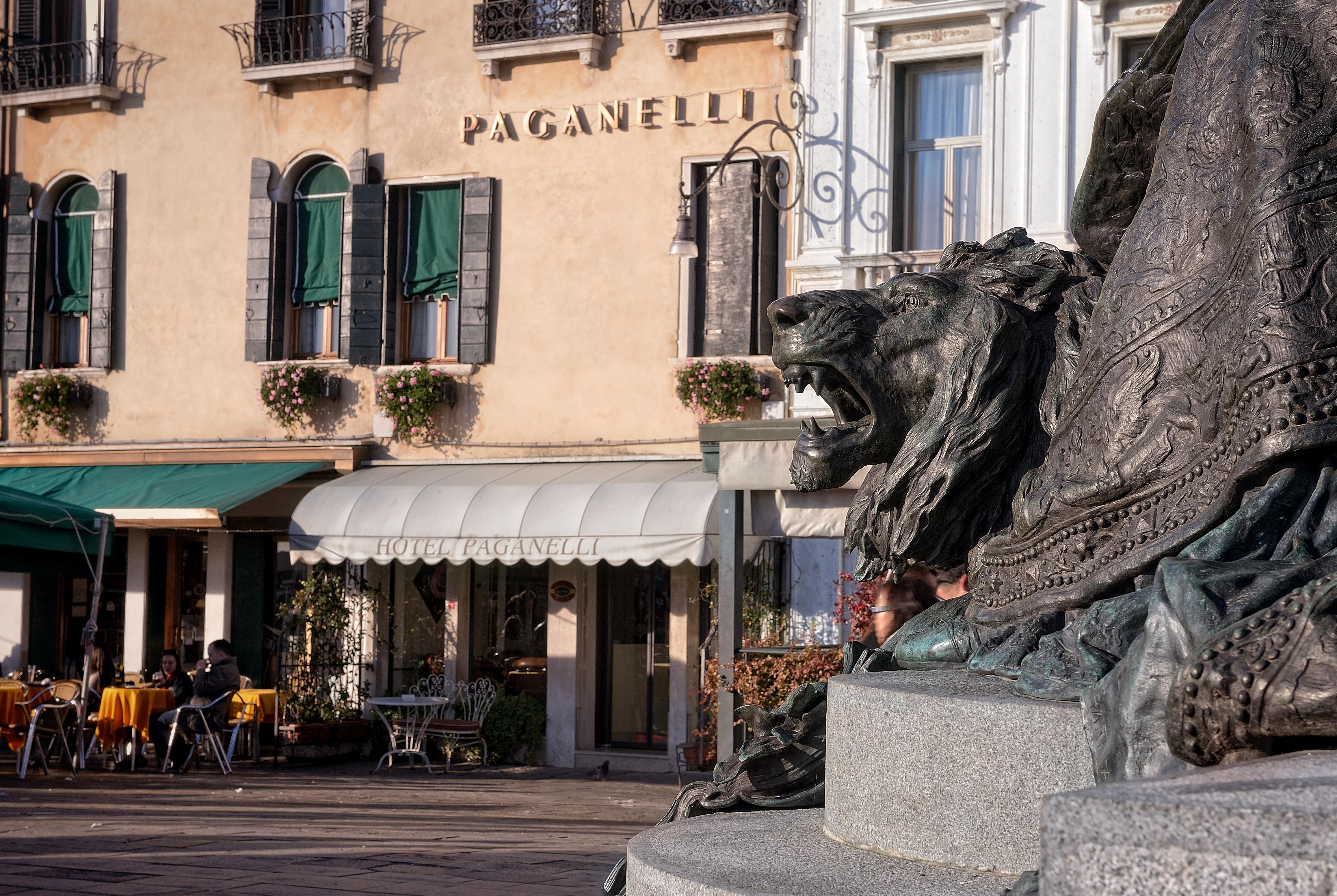 Hotel Paganelli Venedig Exteriör bild