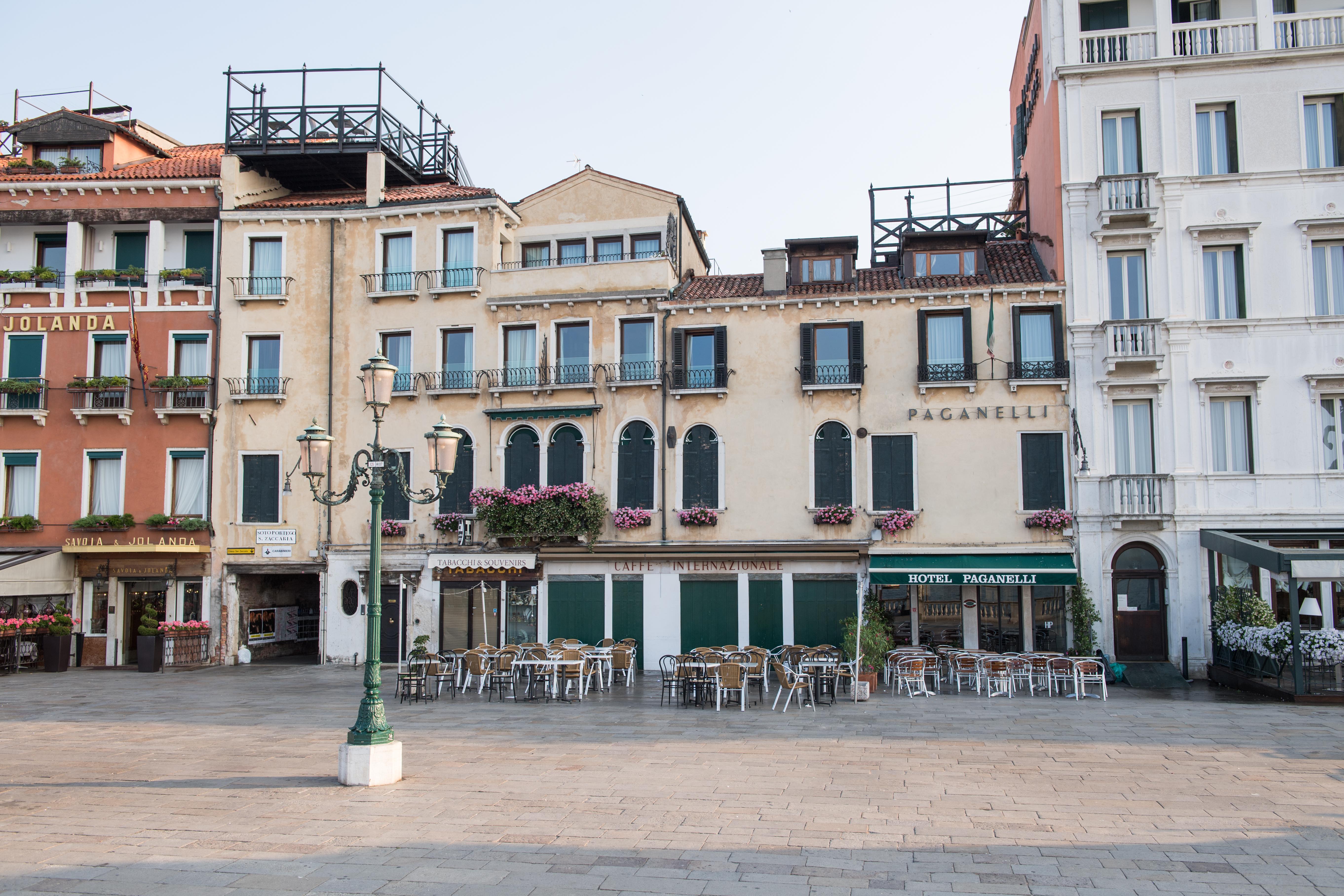 Hotel Paganelli Venedig Exteriör bild