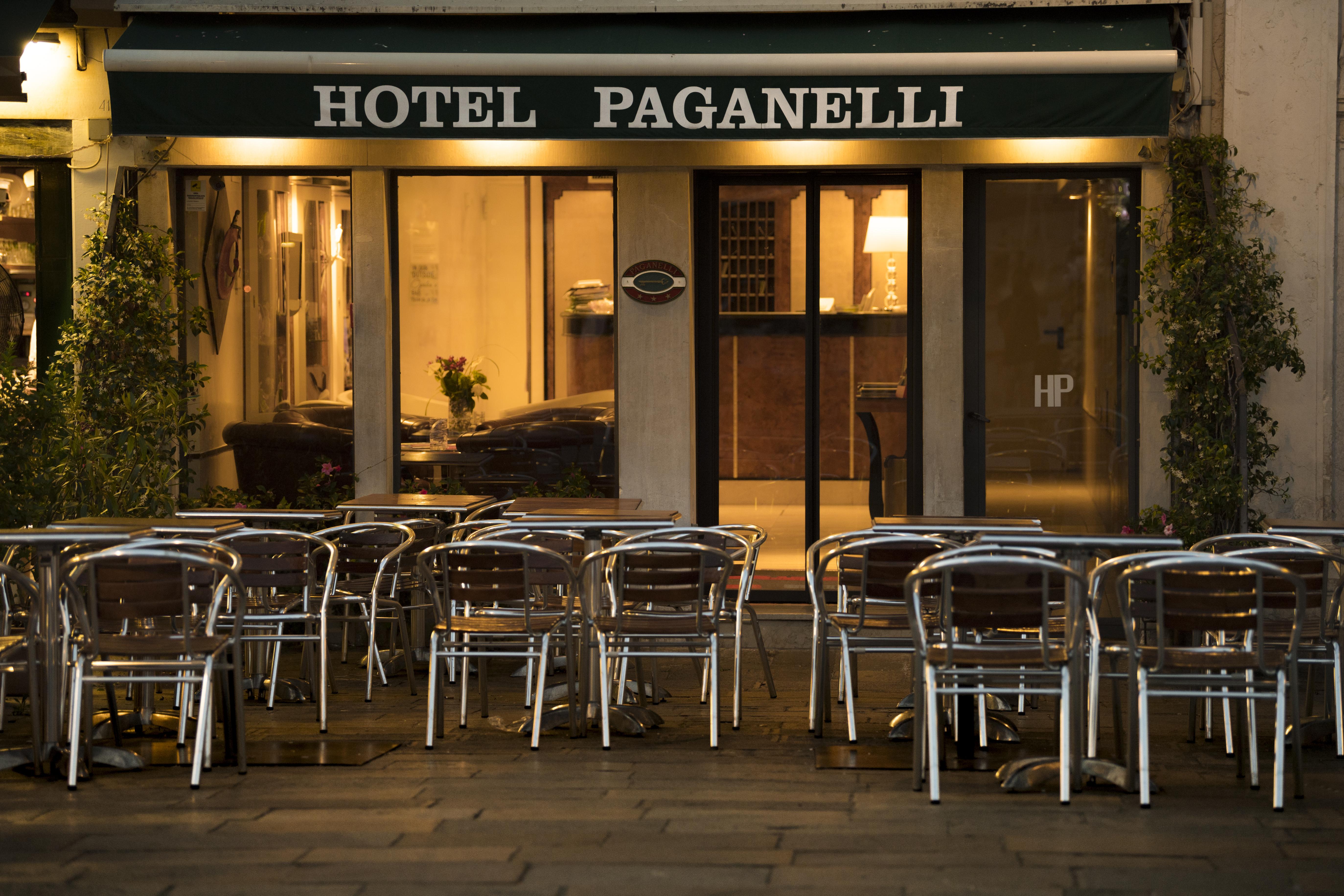 Hotel Paganelli Venedig Exteriör bild