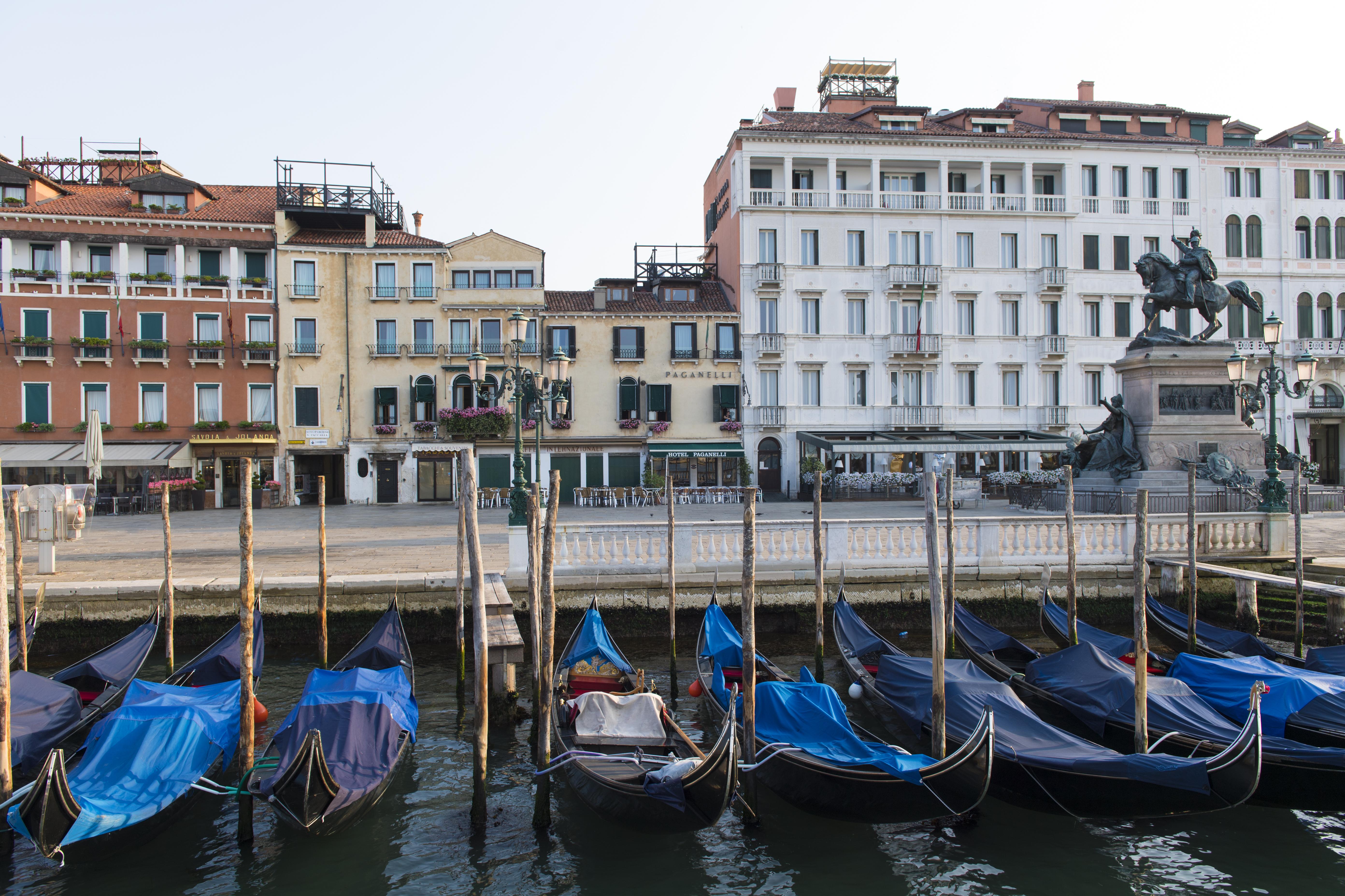 Hotel Paganelli Venedig Exteriör bild